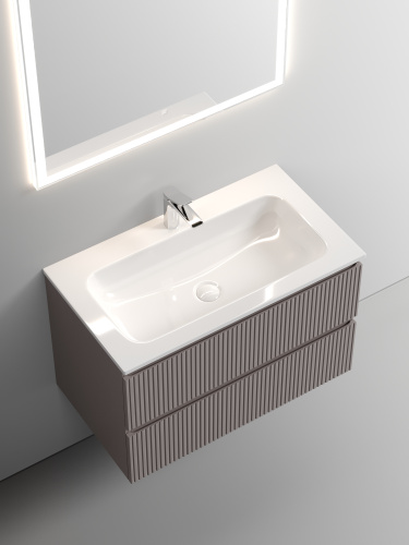 Тумба под раковину Sancos SNOB T SNT80SM 79х44,5х50 настенная - фото 5